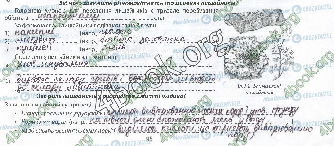 ГДЗ Биология 6 класс страница Стр.95 (2)